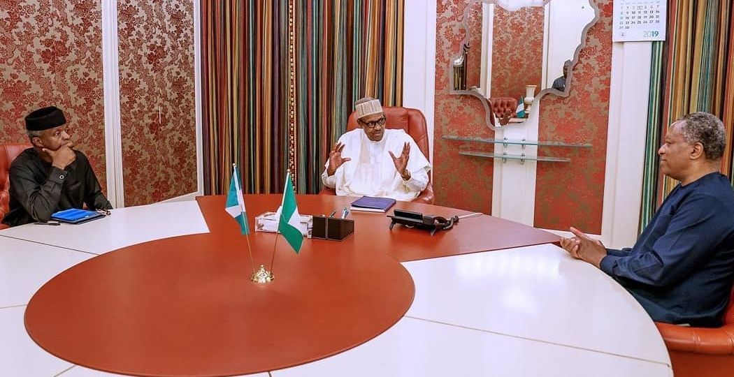 buhari-osinbajo-onyeama-xenophobia