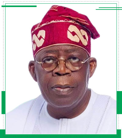 H. E. BOLA AHMED TINUBU, GCFR