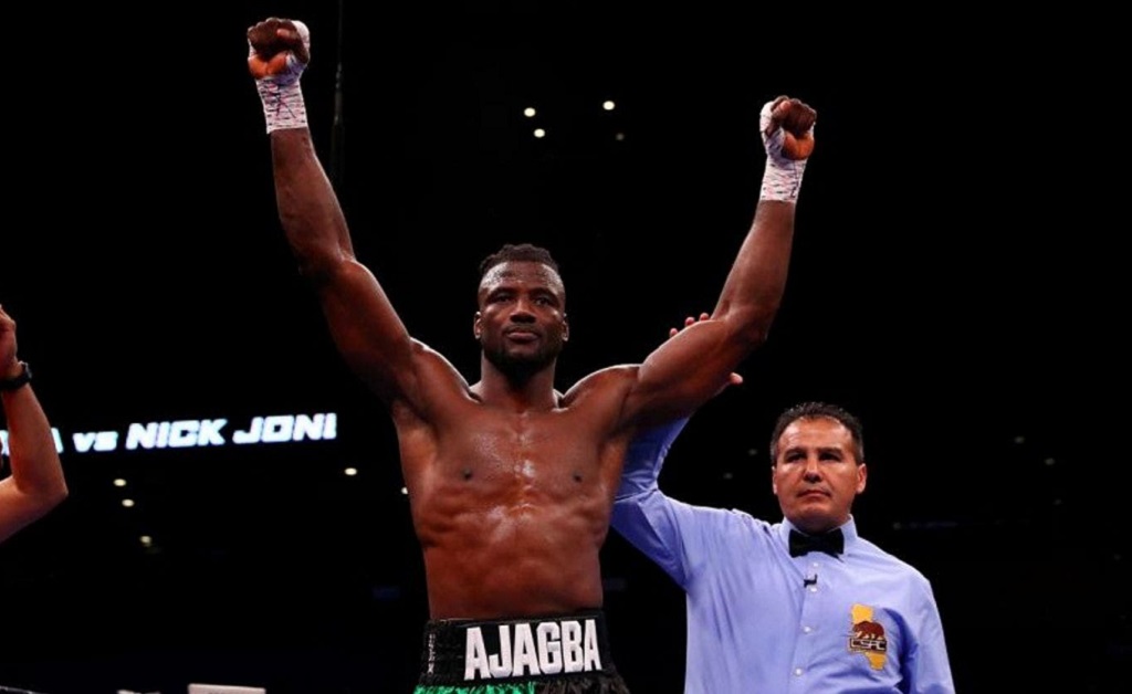 BOXER EFE AJAGBA'S AFTER A VICTORY