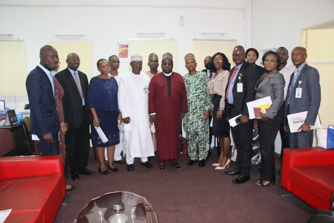 Fourth from left is Dr. Musa Ahmed Muhammed (Chief Operating Officer ANAN), Engr. Dr. Sule Yakubu Bassi, Secretary NIDCOM and members of both NIDCOM and ANAN