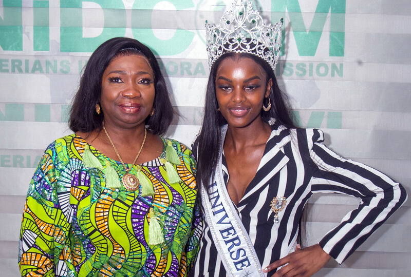 Dabiri Erewa celebrates Chidimma's emergence as First Runner up, Miss Universe