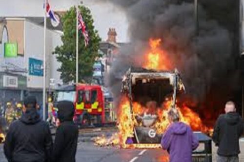 NIDCOM MONITORS BELFAST UNREST, CALLS FOR UNITY